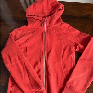 lululemon Scuba Full-Zip Hoodie Orange